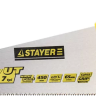 Ножовка универсальная (пила) STAYER Universal 450 мм, 7 TPI, универсальный зуб, рез вдоль и поперек волокон, для средних заготовок, фанеры, ДСП, МДФ 1510-45_z01 купить в Тобольске
