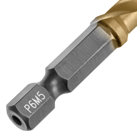 Набор сверл-метчиков, М4-М12, Р6М5 // Denzel 76781 купить в Тобольске