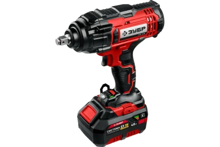 Гайковерт ударный, 1 АКБ (4 Ач), в кейсе ГУЛ-410-41 купить в Тобольске