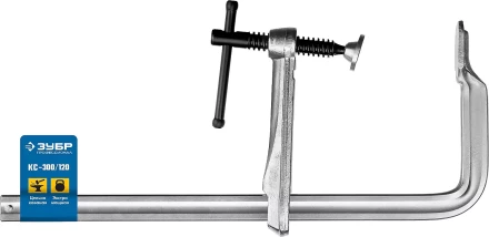 ЗУБР КС-300/120, F, 300 х 120 мм, цельнокованая струбцина F, Профессионал (32157-120-300) купить в Тобольске