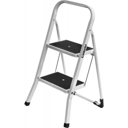 Лестница-стремянка СИБИН стальная c широкими ступенями, 2 ступени 38807-02 купить в Тобольске