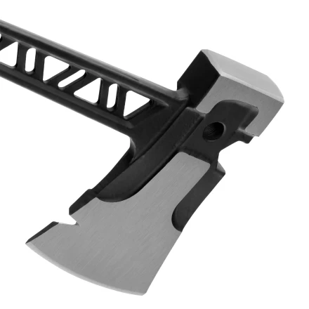 Топор цельнокованый 600 г Denzel 21499, двухкомпонентная обрезиненная рукоятка купить в Тобольске