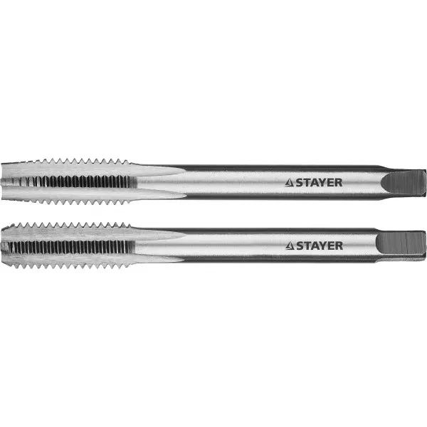 Комплект метчиков STAYER "MASTER", сталь 9ХС, М8х1,25, 2 шт 28025-08-1.25-H2 купить в Тобольске