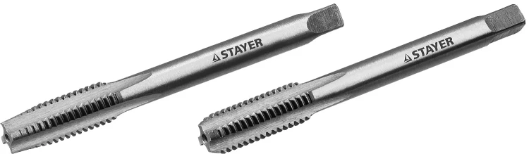 Комплект метчиков STAYER "MASTER", сталь 9ХС, М8х1,25, 2 шт 28025-08-1.25-H2 купить в Тобольске