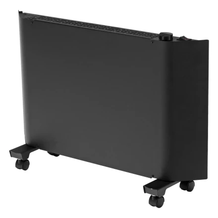 Конвектор электрический Denzel XCE-1500 B, 230 В, 1500 Вт, X-образный нагреватель черный 98128 купить в Тобольске