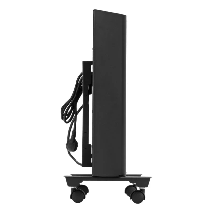 Конвектор электрический Denzel XCE-1500 B, 230 В, 1500 Вт, X-образный нагреватель черный 98128 купить в Тобольске