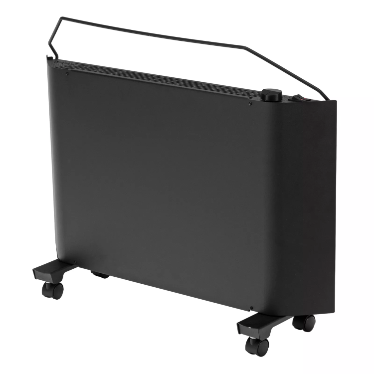 Конвектор электрический Denzel XCE-1500 B, 230 В, 1500 Вт, X-образный нагреватель черный 98128 купить в Тобольске