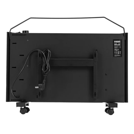 Конвектор электрический Denzel XCE-1500 B, 230 В, 1500 Вт, X-образный нагреватель черный 98128 купить в Тобольске