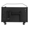 Конвектор электрический Denzel XCE-1500 B, 230 В, 1500 Вт, X-образный нагреватель черный 98128 купить в Тобольске