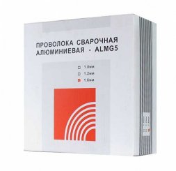 Проволока Al Mg5 d 0,8 мм  0,5кг D100 MMS