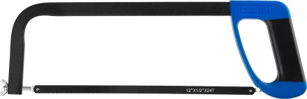 Ножовка по металлу, СИБИН 15781, металлическая рамка, проходящая сквозь рукоятку, 300 мм 15781 купить в Тобольске