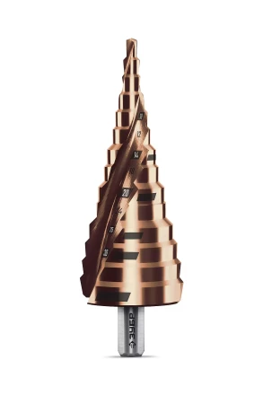 ЗУБР КОБАЛЬТ 4-39мм, 14 ступеней, винтовая проточка, сверло ступенчатое, серия Профессионал(29674-4-39-14) купить в Тобольске
