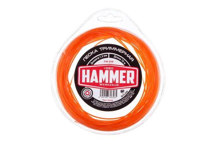 Леска для триммеров HAMMER 216-818 купить в Тобольске