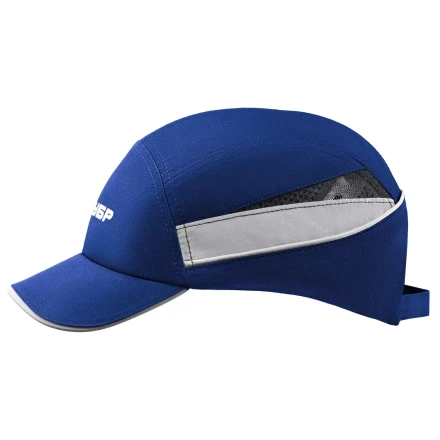 ЗУБР БИНОМ, синяя, ударопрочный корпус, укороченный козырёк 55 мм, размер от 54 до 59 см, защитная каскетка, Профессионал (11095) купить в Тобольске