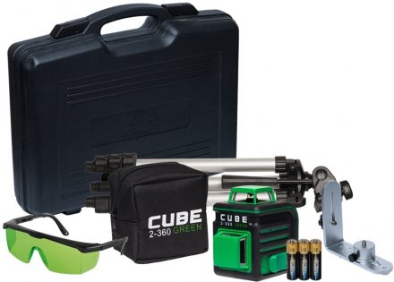 Нивелир лазерный ADA Cube 2-360 Home Green Ultimate Edition купить в Тобольске