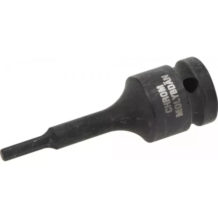 Торцовая головка KRAFTOOL &quot;INDUSTRIE QUALITAT&quot; ударная (1/2&quot;), HEX, Cr-Mo, фосфатированная, H4 27950-04 купить в Тобольске