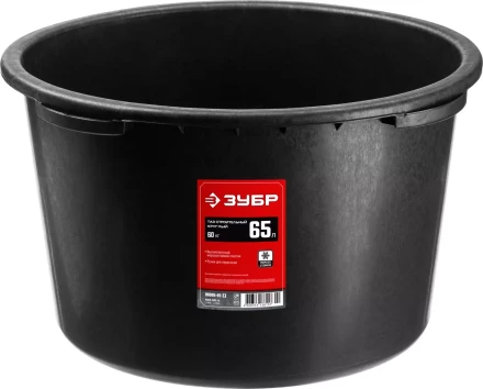 Кадка ЗУБР &quot;ЭКСПЕРТ&quot; строительная пластмассовая, 60л 06095-65_z03 купить в Тобольске