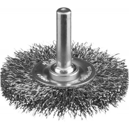 ЗУБР &quot;ПРОФЕССИОНАЛ&quot;. Щетка дисковая для дрели, витая стальная проволока 0,3мм, 50мм 35198-050_z02 купить в Тобольске