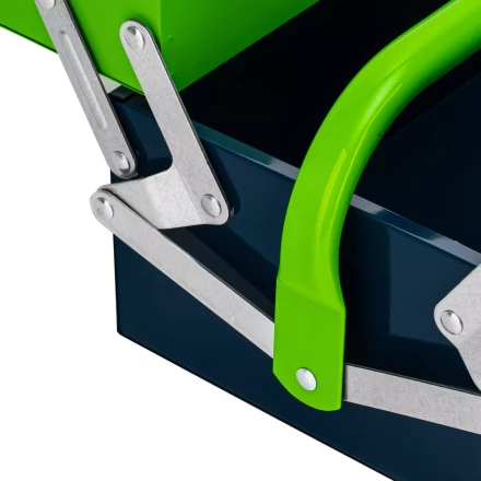 Ящик для инструмента Сибртех 90750, 430 х 200 х 160 мм, три секции, металлический купить в Тобольске