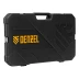 Набор инструментов, 1/2&quot;, 1/4&quot;, 3/8&quot;, CrV, S2, пластиковый кейс, 144 предмета// Denzel 15805 купить в Тобольске