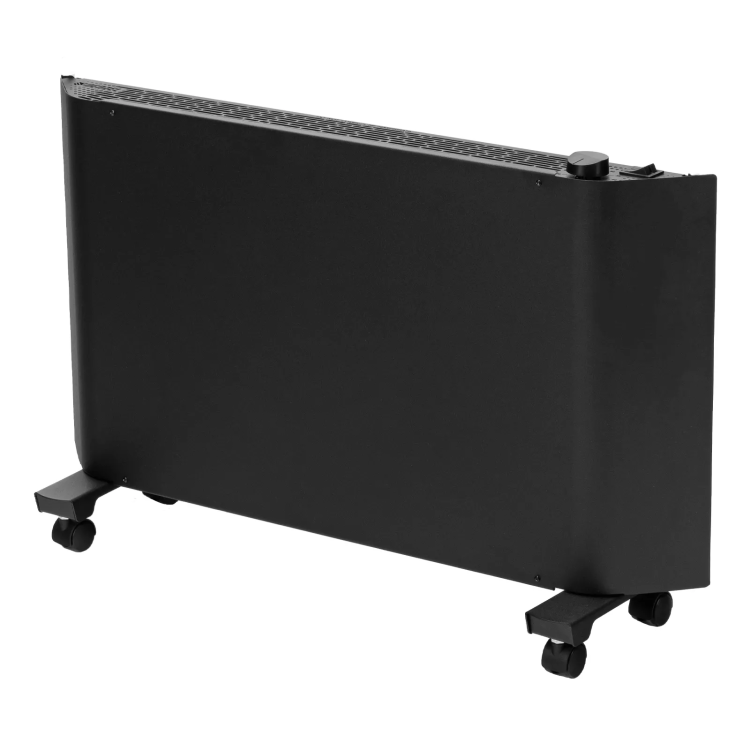 Конвектор электрический Denzel XCE-2000 B, 230 В, 2000 Вт, X-образный нагреватель черный 98129 купить в Тобольске
