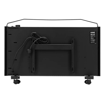 Конвектор электрический Denzel XCE-2000 B, 230 В, 2000 Вт, X-образный нагреватель черный 98129 купить в Тобольске