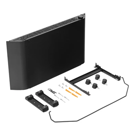 Конвектор электрический Denzel XCE-2000 B, 230 В, 2000 Вт, X-образный нагреватель черный 98129 купить в Тобольске