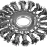 DEXX. Щетка дисковая для УШМ, жгутированная стальная проволока 0,5мм, 100ммх22мм 35100-100 купить в Тобольске