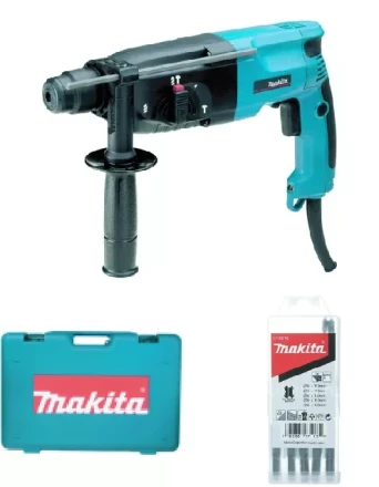 Перфоратор Makita HR2450X8 (НАБОР БУРОВ ИЗ 5 шт. В ПОДАРОК) купить в Тобольске