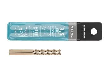 Сверло спиральное по металлу, 3,5 мм, HSS-Co, 2шт  GROSS 72309 купить в Тобольске