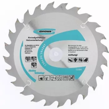 Пильный диск по дереву 165 x 20/16 x 24Т GROSS 73311 купить в Тобольске