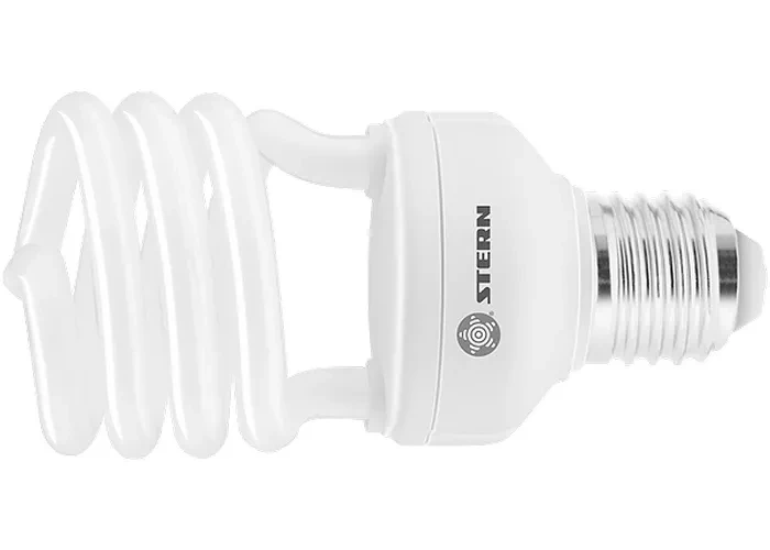 Лампа компактная люминесцентная полуспиральная 26W 2700K E27 8000ч Stern 90904 купить в Тобольске