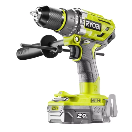 Ryobi Бесщеточная ударная дрель шуруповерт R18PD7-220B 5133004295 купить в Тобольске