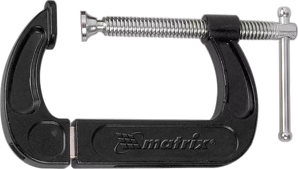 Струбцина G-образная, многоразмерная, поступенчатая регулировка, 2"-3" MATRIX PROFESSIONAL 20610 купить в Тобольске