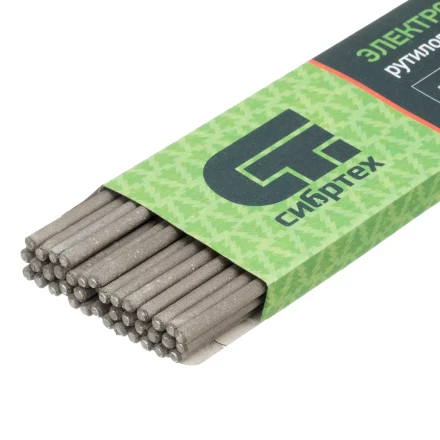 Электроды АНО-21, диам. 3 мм, 1 кг., рутиловое покрытие Сибртех 97535 купить в Тобольске