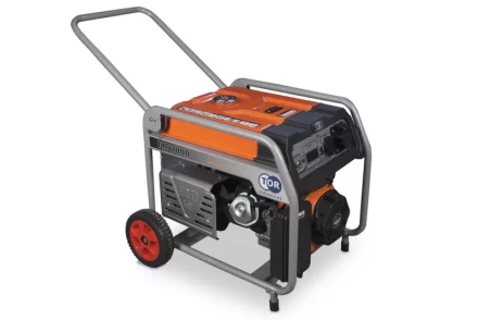 Генератор бензиновый TOR KM11000H 8,0 кВт 220В 27 л с электростартером и колесами 1011100 купить в Тобольске