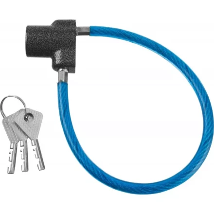 Замок тросовый, длина троса - 350мм, дисковый механизм секрета, ВС2-6Б 37220-6 купить в Тобольске