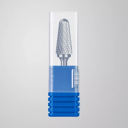 Зубр Твердосплавная борфреза L - конус с закругленным углом 28°, 16 х 33 мм, радиус 4.5 мм (28810-16-33) купить в Тобольске