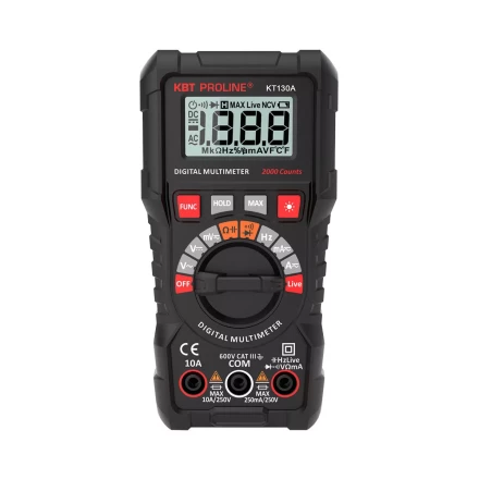 Мультиметр цифровой КВТ KT 130A с автоматическим выбором пределов измерений (88549) купить в Тобольске