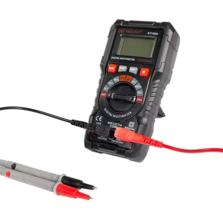 Мультиметр цифровой КВТ KT 130A с автоматическим выбором пределов измерений (88549) купить в Тобольске