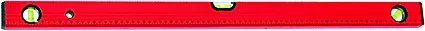 Уровень алюминиевый 800 мм 3 глазка красный линейка  MATRIX 33226 купить в Тобольске