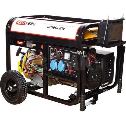 Генератор бензиновый сварочный RD190EBW RedVerg купить в Тобольске