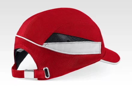 ЗУБР БИНОМ, красная, ударопрочный корпус, укороченный козырёк 55мм, размер от 54 до 59см, защитная каскетка, Профессионал (11096) купить в Тобольске