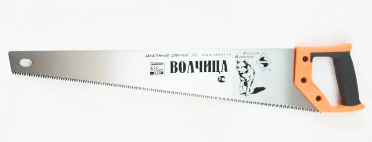Ножовка "Волчица" 550мм закал/зуб   1/12/48 9861 купить в Тобольске