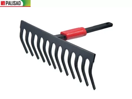 Грабли 12-зубые с телескопической рукояткой р/ч 320 мм длина инструмента 820-1110 мм PALISAD 63037 купить в Тобольске