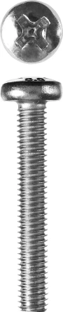 Винт ЗУБР &quot;МАСТЕР&quot; DIN 7985, класс прочности 4.8, оцинкованный, M6x45мм, 5кг 303150-06-045 купить в Тобольске