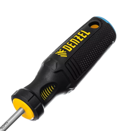 Отвертка, SL5x75 мм, S2, 3к рукоятка Denzel 121947 купить в Тобольске