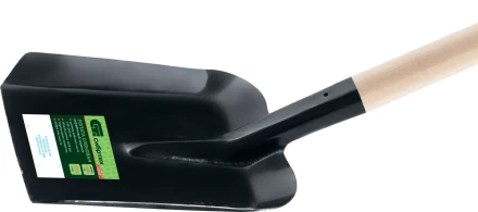 Лопата совковая Сибртех, 215х260х1400 мм, деревянный черенок, Россия, 61309 купить в Тобольске