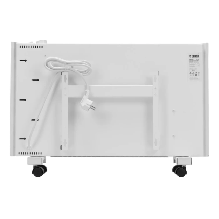Конвектор электрический Denzel XCE-1500, 230 В, 1500 Вт, X-образный нагреватель белый 98131 купить в Тобольске