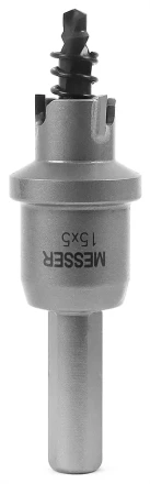 ТСТ коронка MESSER 15X5 с центрирующим сверлом и толкающей пружиной купить в Тобольске